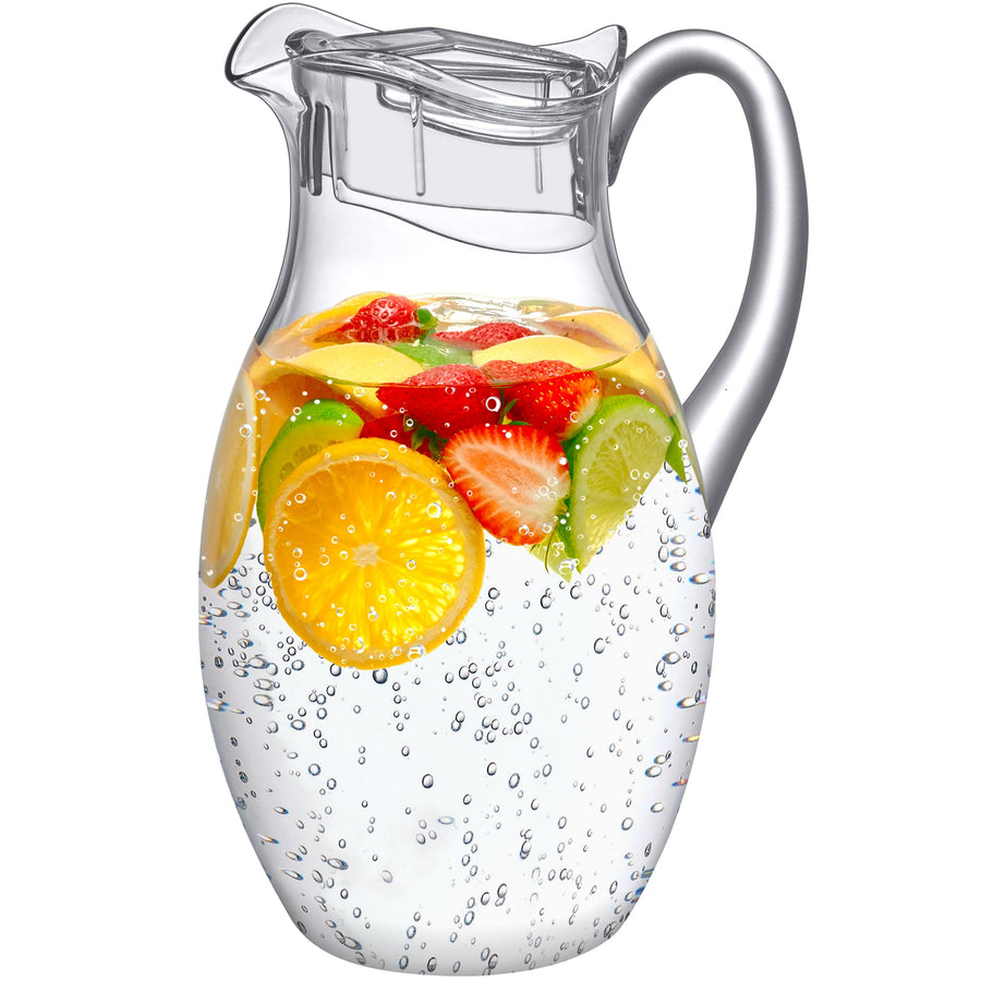 Amazing Abby Bubbly Grand acrylic pitcher 96 oz (3 qt) — clear, shatter‑resistant fridge‑f — Amazing Abby at The Homely Pantry