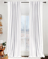 100% Blackout Shield front panel bright white showing clean modern look and privacy