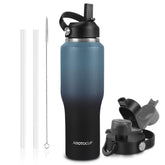 ABOTOCUP 32oz front view showing bottle and logo with reliable temperature control