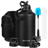 ABOTOCUP front view of 128oz gallon bottle showing durable design and capacity benefit