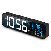 Abovsare front display showing large readable time and date for easy viewing