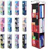 ABRA front view showing three shelves and secure hanging straps