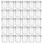 Accguan 6oz mason jars front pack showing neat set and value