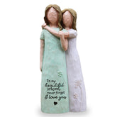 AcowSpt figurine front view showing mother-daughter pose and emotional charm