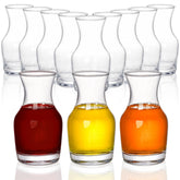 Acshio front view of a single carafe showing elegant silhouette and serving benefit
