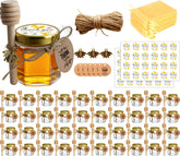 Adabocute front packaging showing 40-piece mini honey jar set and accessories for instant gifting