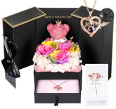 ADDWel front packaging shows rainbow rose box and luxurious drawer appeal
