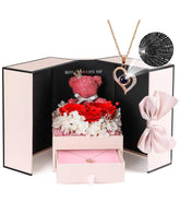 ADDWel front packaging showing gift box and preserved roses as a ready present