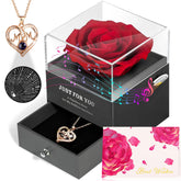 ADDWel preserved rose front view showing elegant presentation and long-lasting beauty