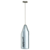 aerolatte front view satin handle showing ergonomic grip and portable convenience