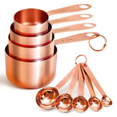 AGRUS front view of stackable cups and spoons showing organization benefit