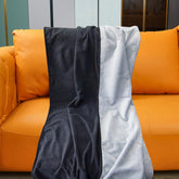 Ahinahwap front view showing blanket on bed, protects mattress