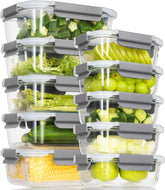 AILTEC front view of 10-pack containers showing full set and organized storage benefit