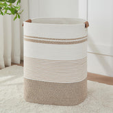AINUOQI front view showing basket shape and neutral tones for home styling