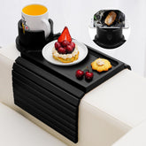 AISONGDONG front view on sofa arm shows stability and easy access