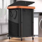 alentar front view showing leather patchwork and large capacity benefit