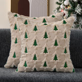 Allorry front view double tree cover showing holiday design and cozy look