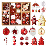 Alupssuc front packaging displaying full red and white 80-piece set, easy identification benefit