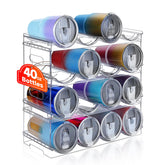 Amaoot front view in cabinet showing organized bottles and saved space