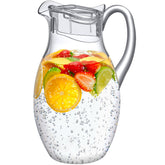 Amazing Abby front view clear pitcher shows capacity and sleek design for serving