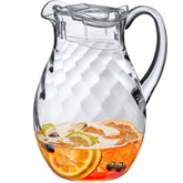 Amazing Abby front view clear pitcher shows capacity and sleek look for serving