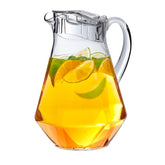 Amazing Abby front view showing clear pitcher and lid, elegant presentation