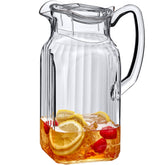 Amazing Abby clear pitcher front view showing full capacity and sleek look