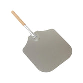 American Metalcraft front view of full peel showing blade and handle for easy transfer