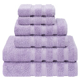 American Soft Linen front view showing full 6-piece towel set and neat packaging for quick identification and gifting
