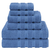 American Soft Linen front packaging showing full six-piece set and neat fold benefits