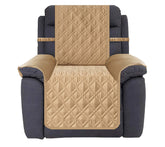 Ameritex front view recliner cover showing full fit and protection