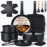 Ammeloo front packaging showing full 21-piece set and quick benefits