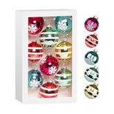 Amooca front packaging showing nine colorful glass balls and gift-ready box for effortless gifting