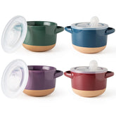 AmorArc front view bowl with lid showing secure fit and serving convenience