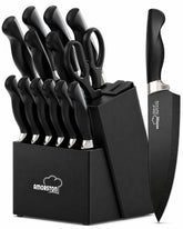 Amorston front packaging showing full 15-piece set and benefits