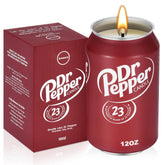 Anakz front tin showing Doctor Pepper candle label and nostalgic appeal