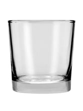 Anchor Hocking front view of 12 clear glasses showing classic set and durability