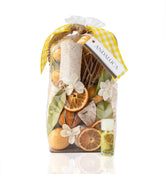 ANDALUCA front packaging showing large 20 oz bag and citrus-herb mix for long-lasting scent