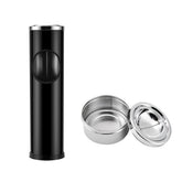 Anfrere front view showing ashtray stability and easy placement benefit