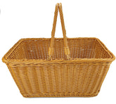 ANRUIDE front view showing full basket and handles for easy carrying