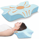 Anvo front packaging cyan showing pillow and benefits