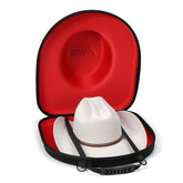 Anysiny front packaging view showing durable hat box for secure travel