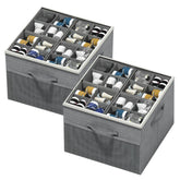 Aokeyee front view showing stacked boxes and neat organization benefit