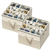 Aokeyee front view closed box showing tidy storage and quick identification