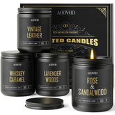 AOOVOO black jar front view showcasing elegant gift-ready design