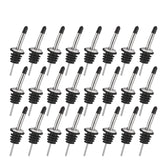 AOZITA front pack showing 48 stainless pourers and caps, durable storage benefit