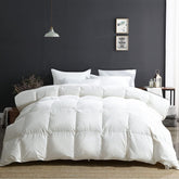 APSMILE king duvet insert front view showing full loft and shape benefit: cozy comfort