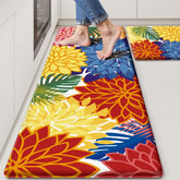 arenarug front packaging showing two mat sizes and floral print for easy selection