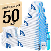 AROIC front packaging showing complete 50-pack kit with pumps and bags for quick identification and convenience