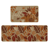 Artoid Mode front view showing vintage pumpkin print and neat edges, seasonal decor benefit